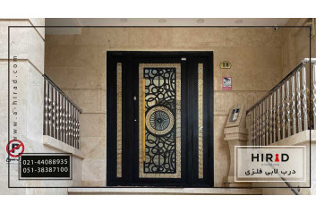 درب لابی فلزی طرح ناهید کد 70